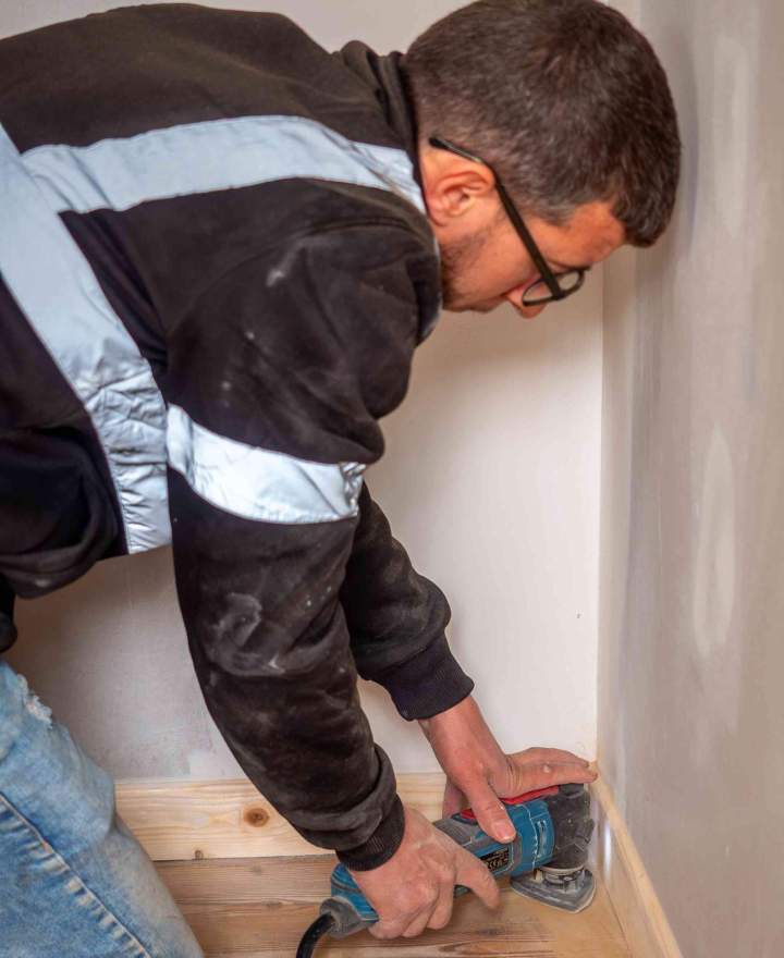 Pose de revêtements de sols Saintes